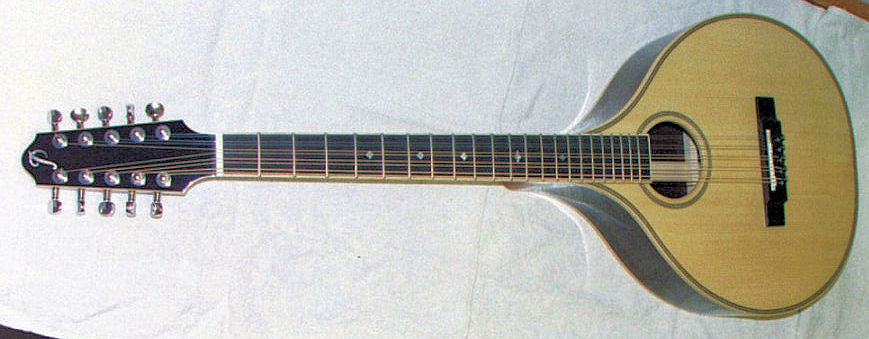 fixed-bridge cittern